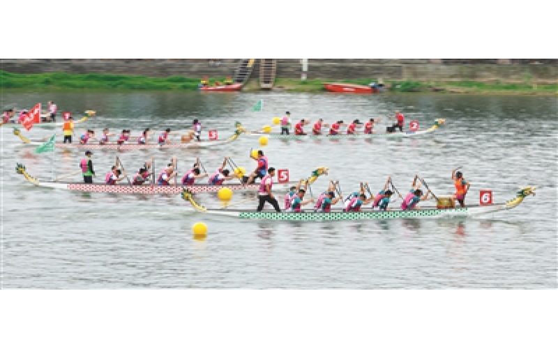 龙舟竞渡迎端午 赛出文化“精气神”